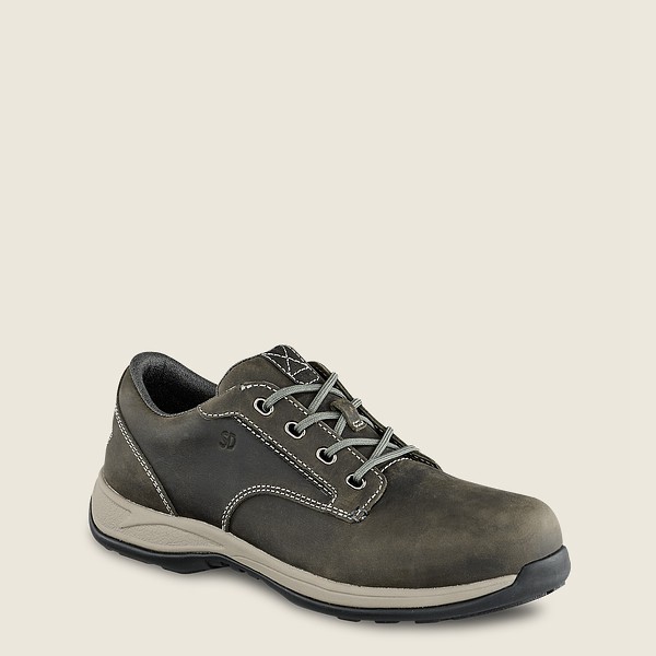 Oxford Dame - Red Wing Comfortpro - Safety Toe - Mørkegrå - VAGEJH-267